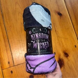 FairyLoot Kingdom of the Wicked Blanket Gothic Fantasy Throw